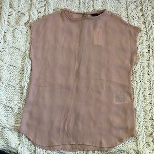 Banana Republic// NWT Nude Blush Shirt